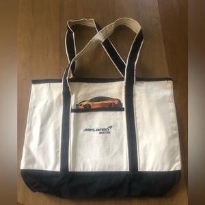 Mclaren of boston canvas bag
